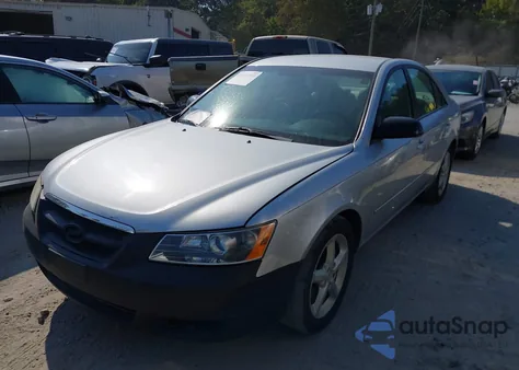 2008 Hyundai Sonata Limited V6/Se V6 из США, поврежденный, VIN 5NPEU46F68H354892